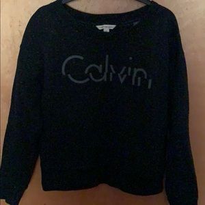 Black Calvin Klein sweat-shirt
